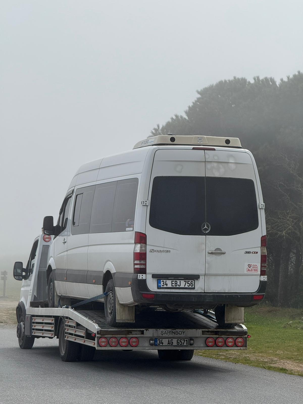Minibüs Çekici Hizmeti